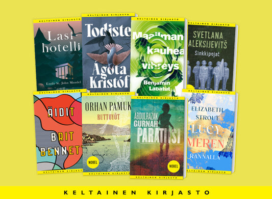 Keltainen kirjasto: kevätuutuudet 2023