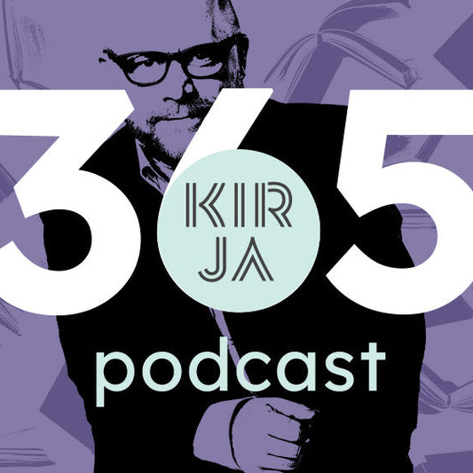 Oskari Saari haastattelee Aki Kangasharjua Kirja 365 -podcastissa