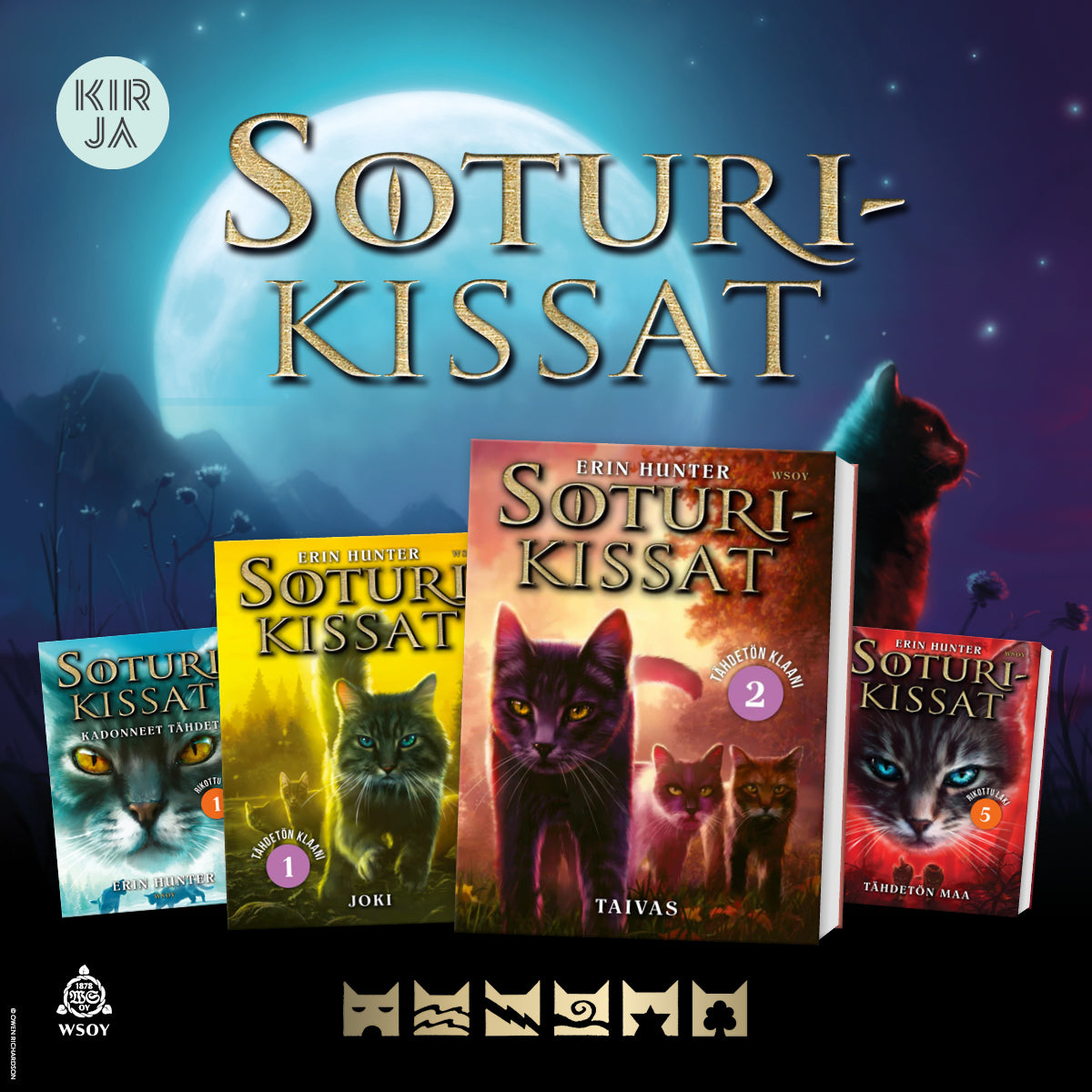 Soturikissat kirjat Kirja fi soturikissat-kirjat-kirja-fi