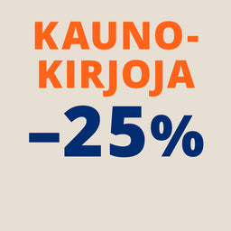 Kaunokirjojaj -25 %