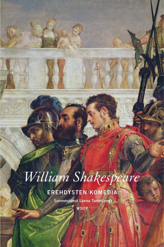 Etukansi. William Shakespeare. Erehdysten komedia.