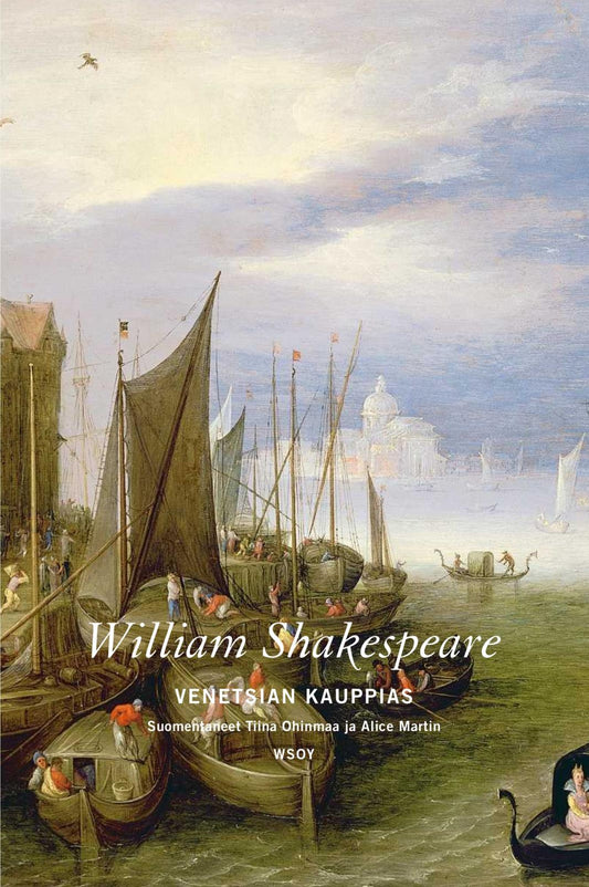 Etukansi. William Shakespeare. Venetsian kauppias.