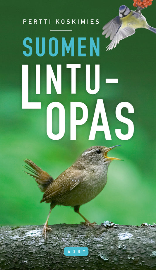 Etukansi. Pertti Koskimies. Suomen lintuopas.
