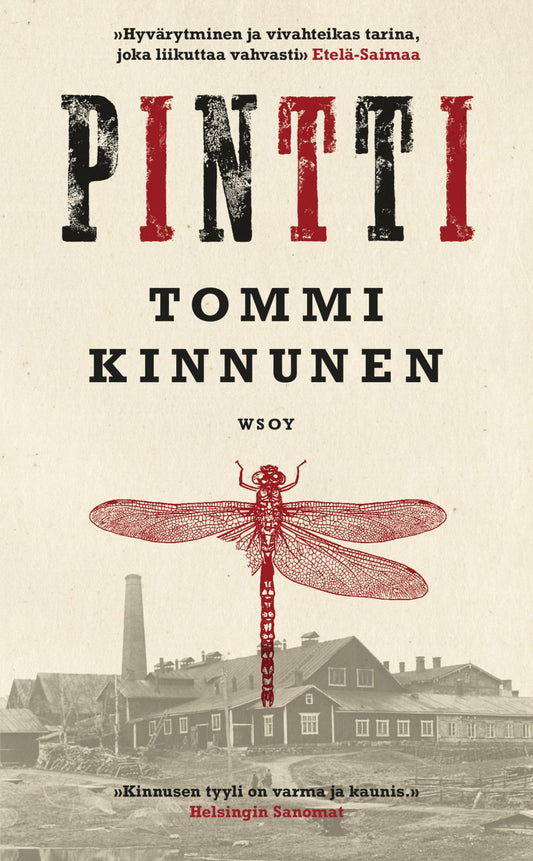 Etukansi. Tommi Kinnunen. Pintti.
