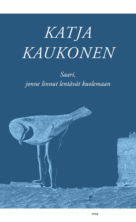 Etukansi. Katja Kaukonen. Saari, jonne linnut lentävät kuolemaan.