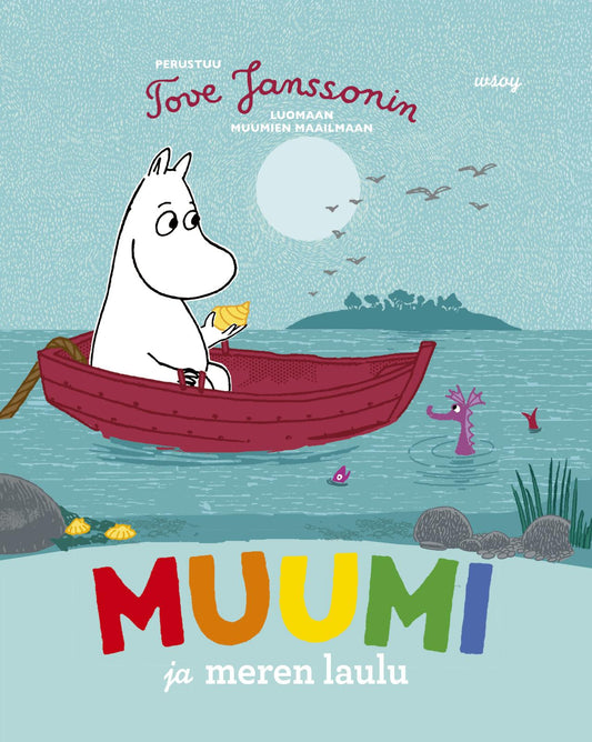 Etukansi. Tove Jansson. MUUMI ja meren laulu.