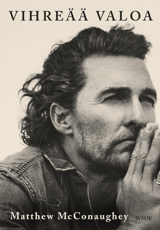 Etukansi. Matthew McConaughey. Vihreää valoa.