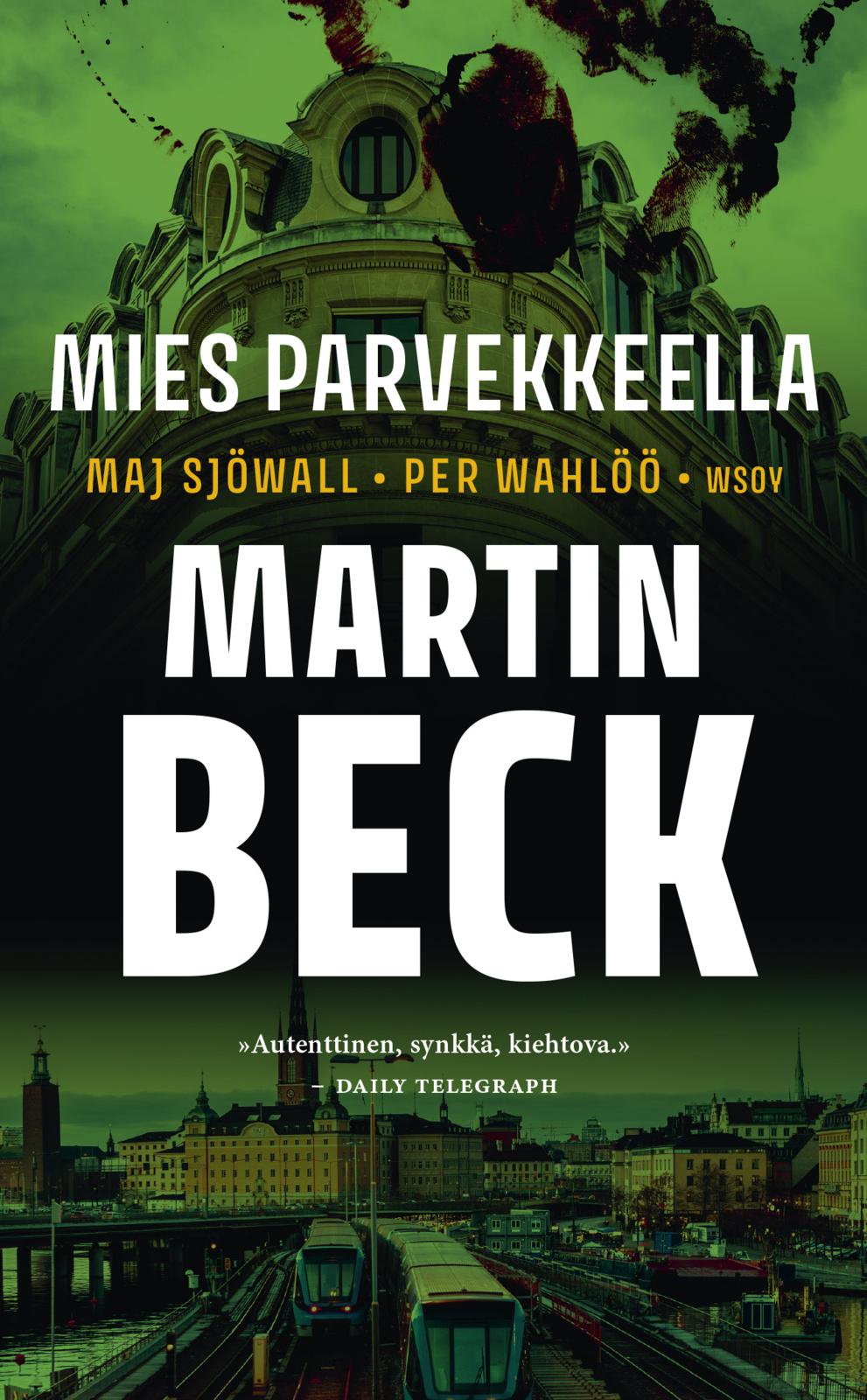 Mies parvekkeella