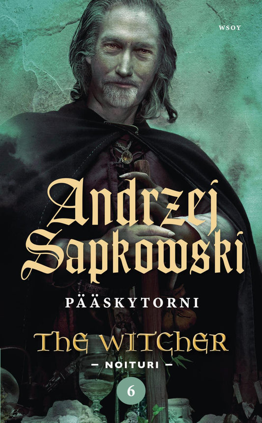 Etukansi. Andrzej Sapkowski. Pääskytorni.