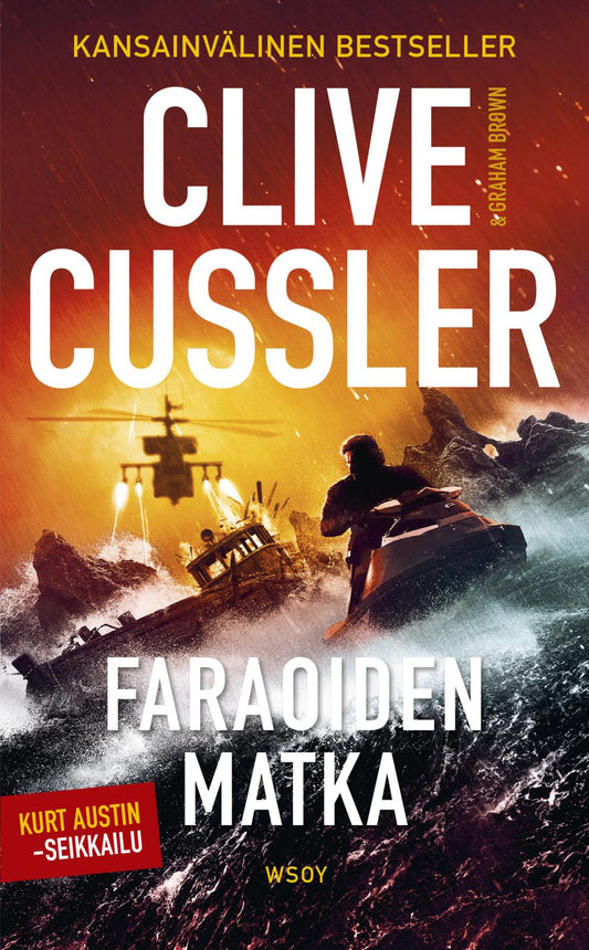 Etukansi. Clive Cussler. Faraoiden matka.