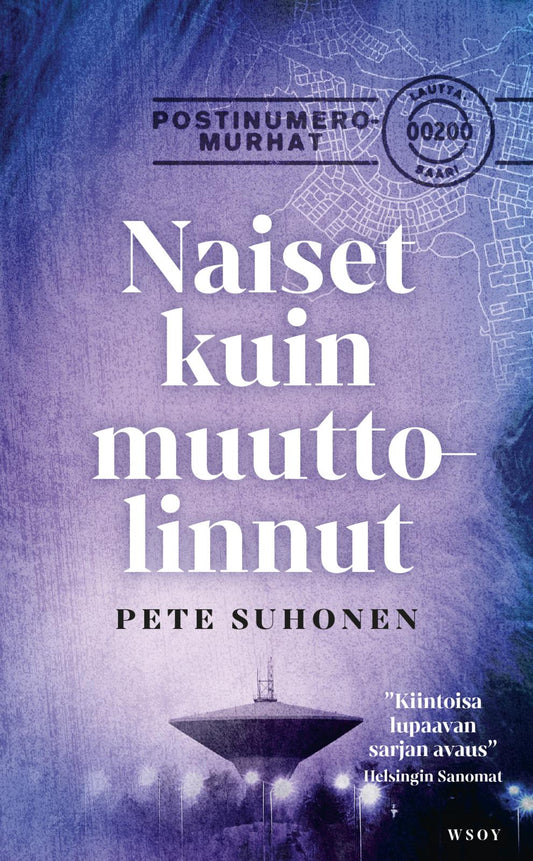 Etukansi. Pete Suhonen. Naiset kuin muuttolinnut.