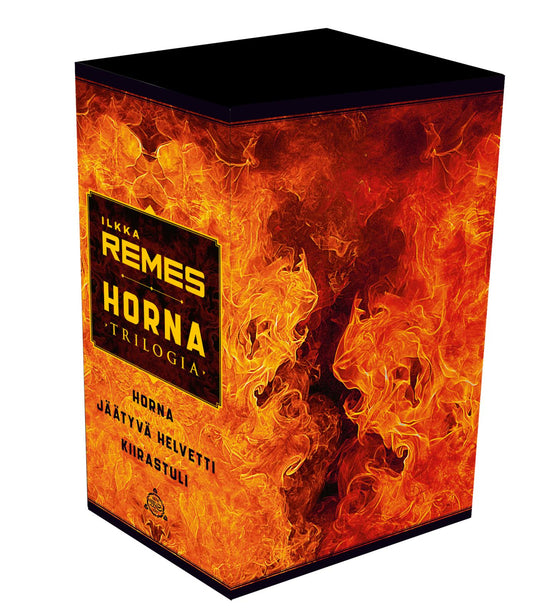 Etukansi. Ilkka Remes. Horna-pokkariboksi.