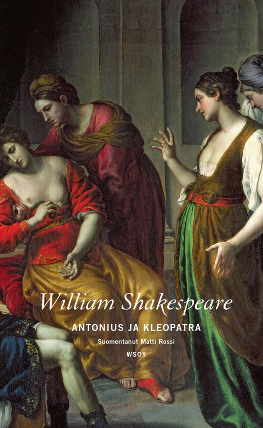 Etukansi. William Shakespeare. Antonius ja Kleopatra.