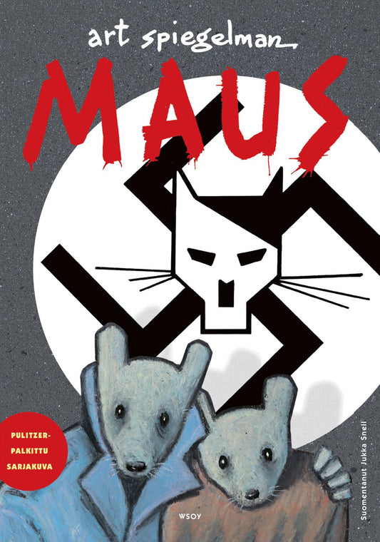 Etukansi. Art Spiegelman. Art Spiegelman. Maus.