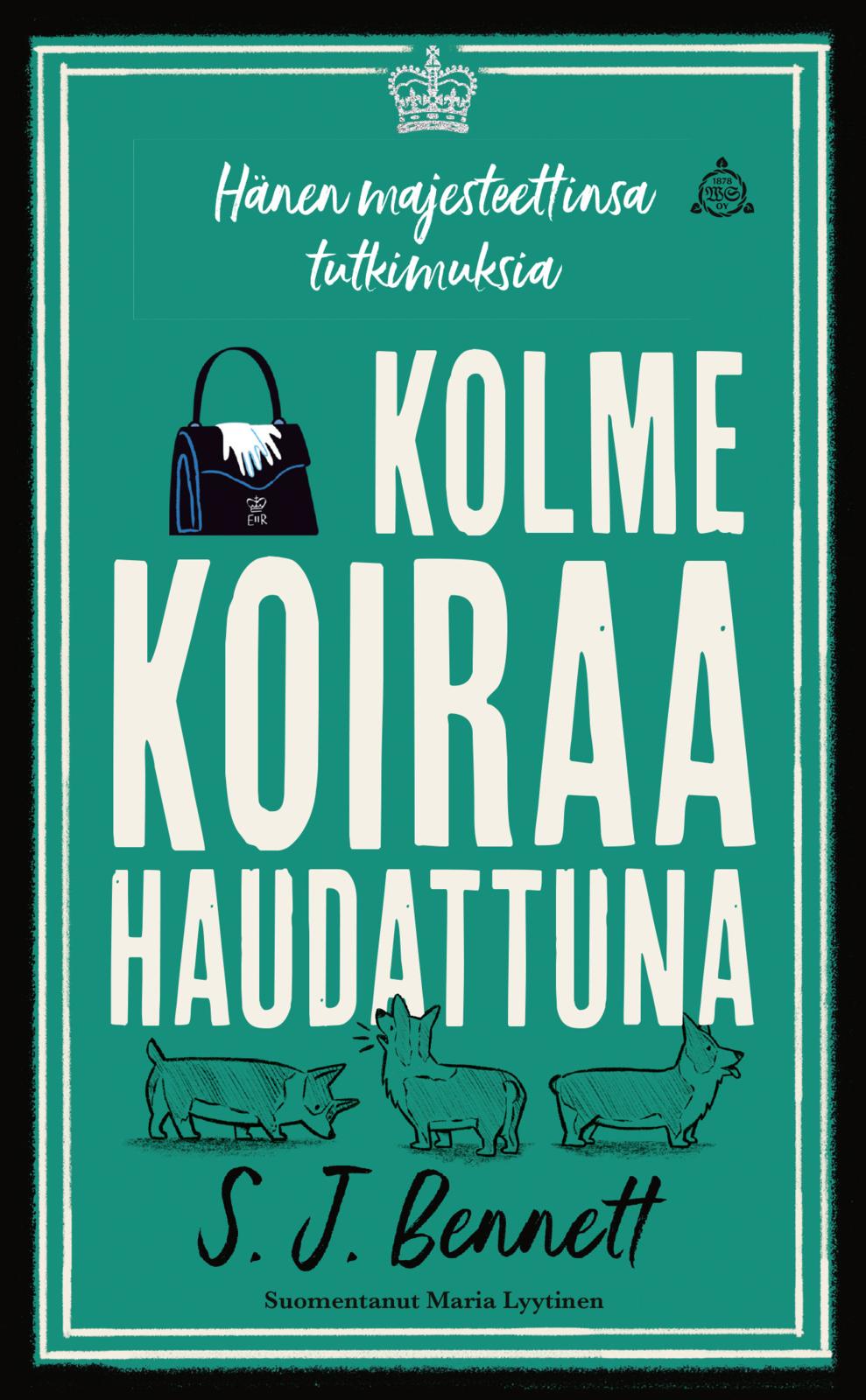 Kolme koiraa haudattuna