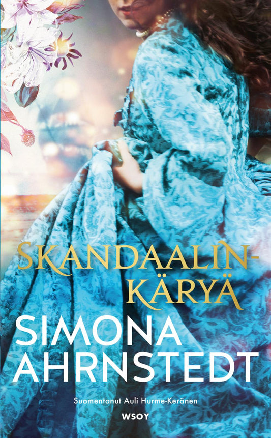 Etukansi. Simona Ahrnstedt. Skandaalinkäryä.