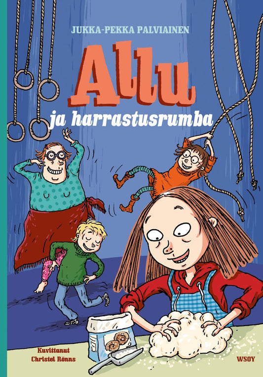Etukansi. Jukka-Pekka Palviainen. Christel Rönns. Allu ja harrastusrumba.