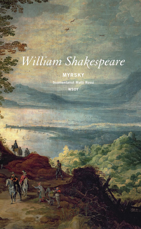 Etukansi. William Shakespeare. Myrsky.