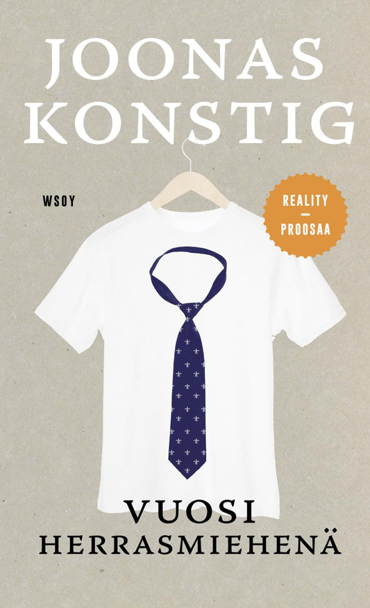 Etukansi. Joonas Konstig. Vuosi herrasmiehenä.