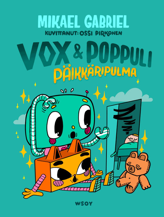 Etukansi. Mikael Gabriel. Ossi Pirkonen. Vox & Poppuli: Päikkäripulma.