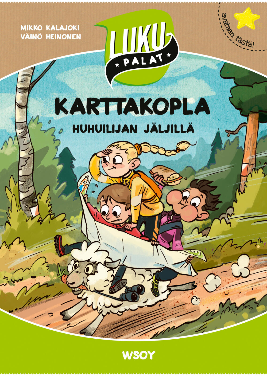 Karttakopla huhuilijan jäljillä