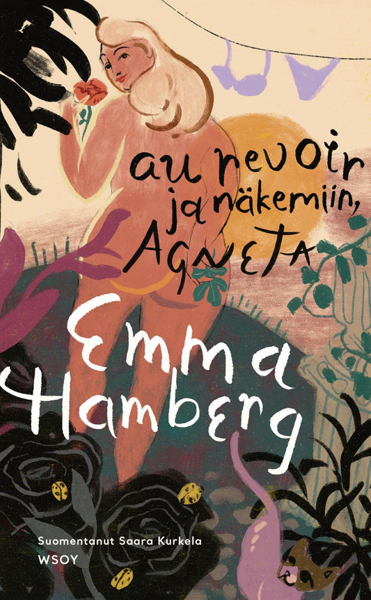 Etukansi. Emma Hamberg. Au revoir ja näkemiin, Agneta.