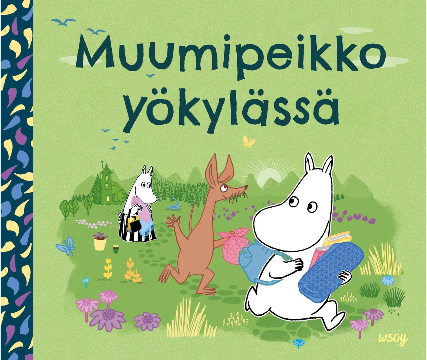 Muumipeikko yökylässä