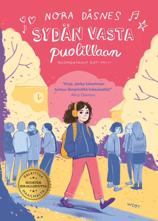 Etukansi. Nora Dåsnes. Nora Dåsnes. Sydän vasta puolillaan.