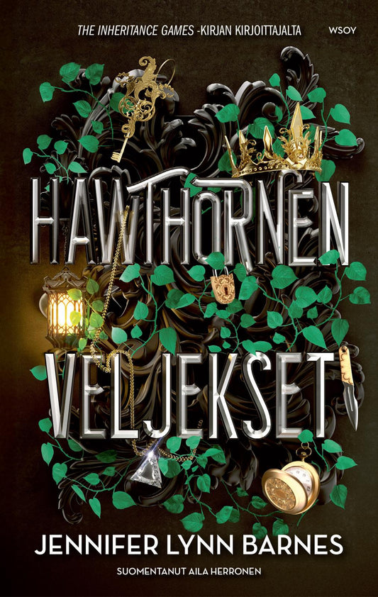 Etukansi. Jennifer Lynn Barnes. Hawthornen veljekset.