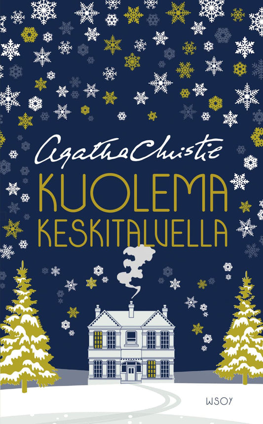 Etukansi. Agatha Christie. Kuolema keskitalvella.