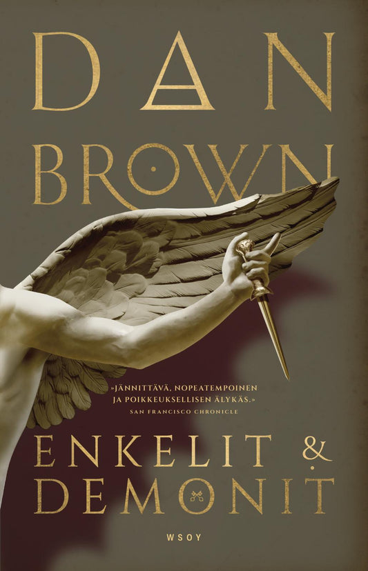 Etukansi. Dan Brown. Enkelit ja demonit.