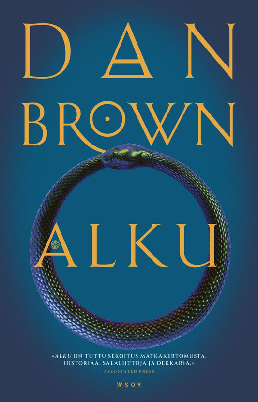 Etukansi. Dan Brown. Alku.