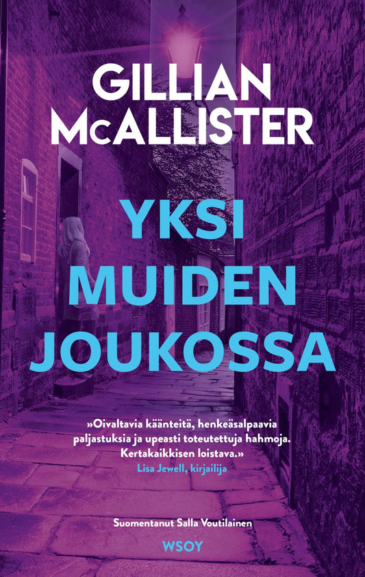 Etukansi. Gillian McAllister. Yksi muiden joukossa.