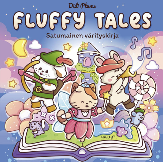 Etukansi. Didi Plums. Didi Plums. Fluffy Tales.
