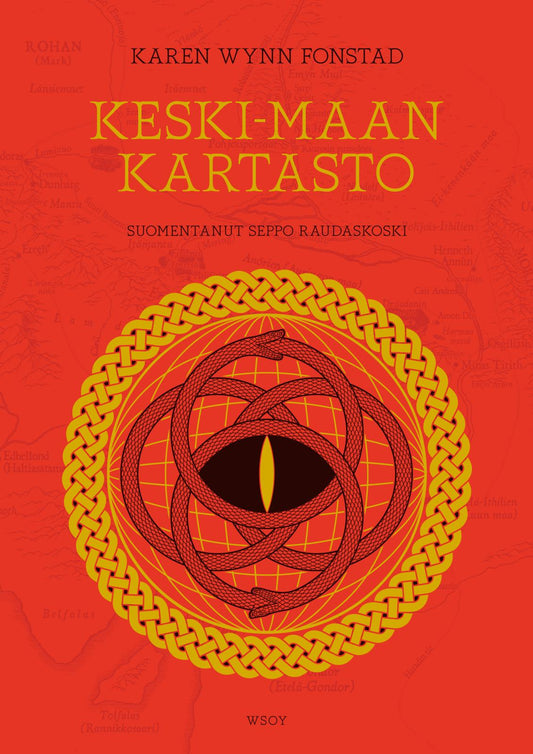 Etukansi. Karen Wynn Fonstad. Stéphane Arson. Keski-Maan kartasto.