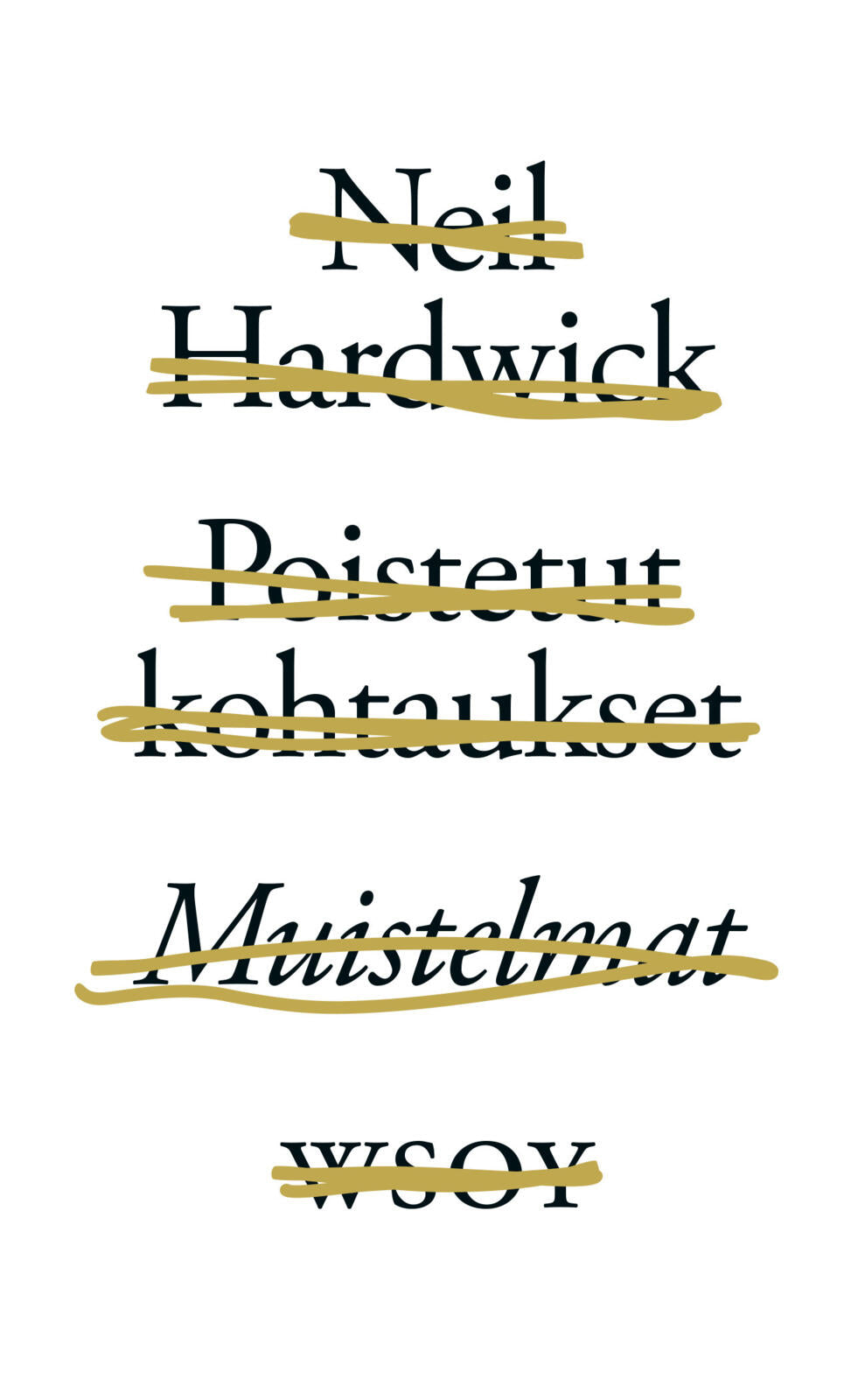 Poistetut kohtaukset