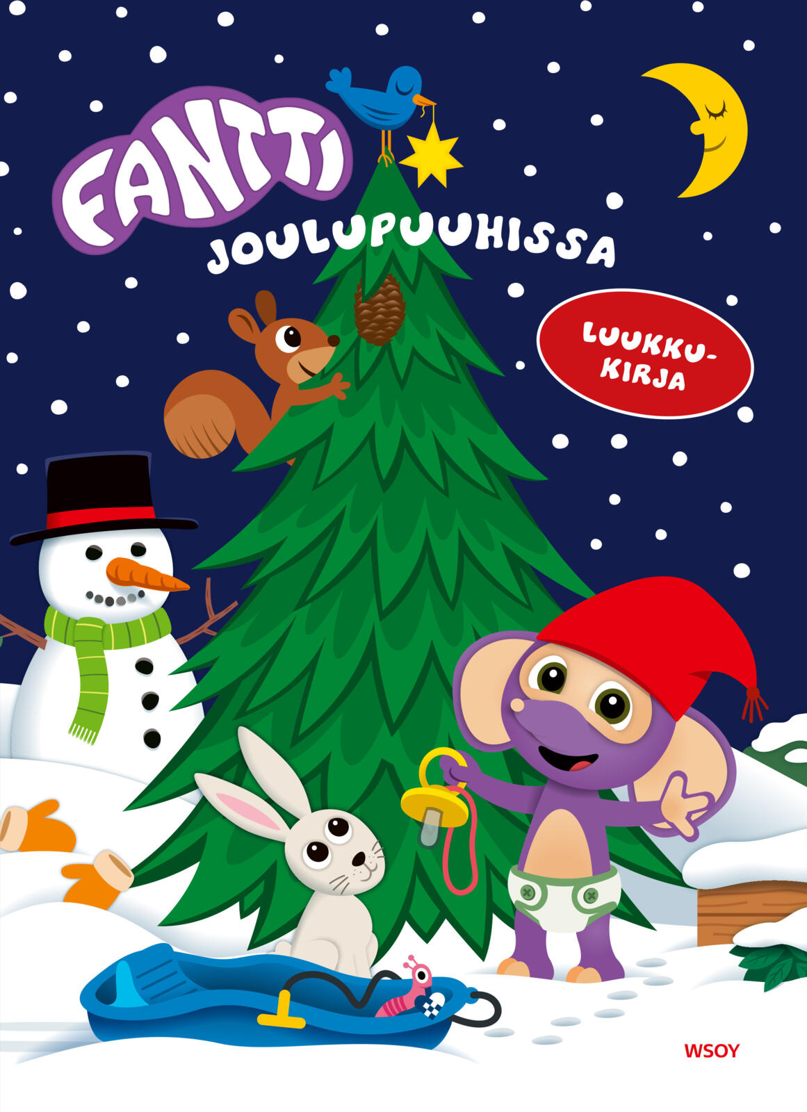 Fantti joulupuuhissa