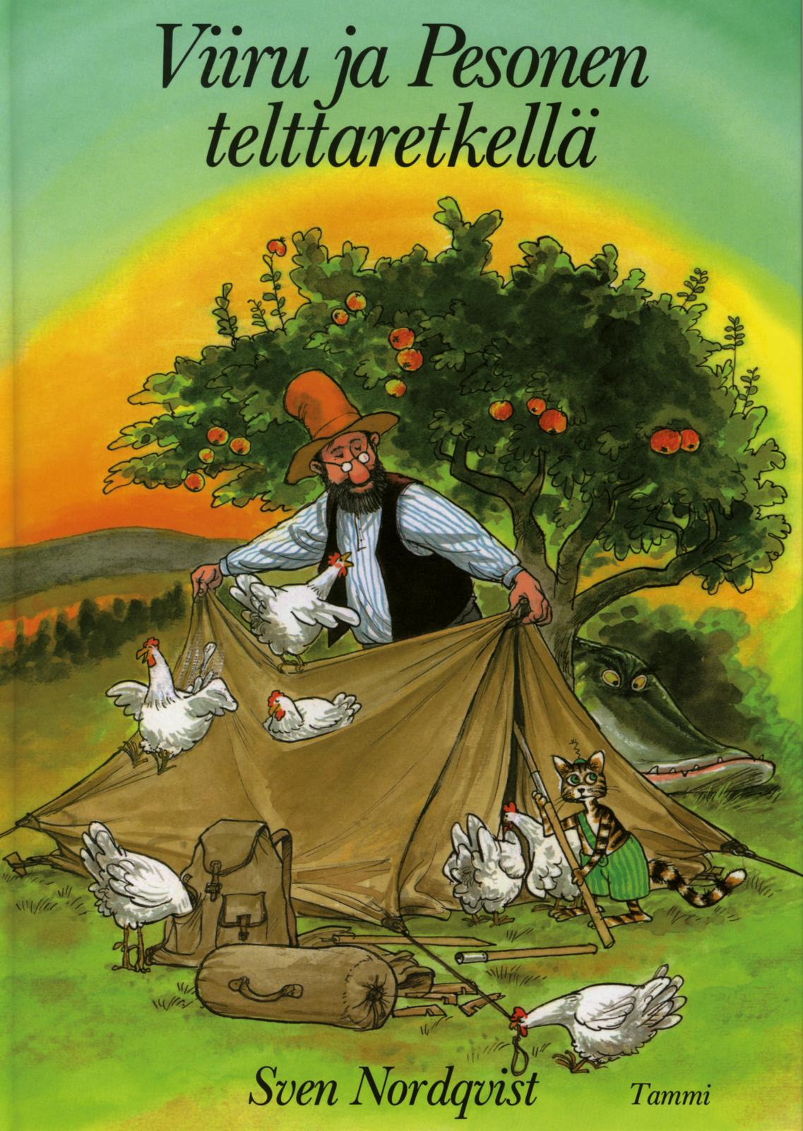 Viiru ja Pesonen telttaretkellä