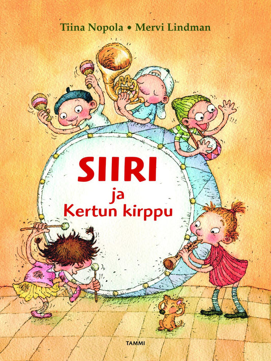 Etukansi. Tiina Nopola. Mervi Lindman. Siiri ja Kertun kirppu.