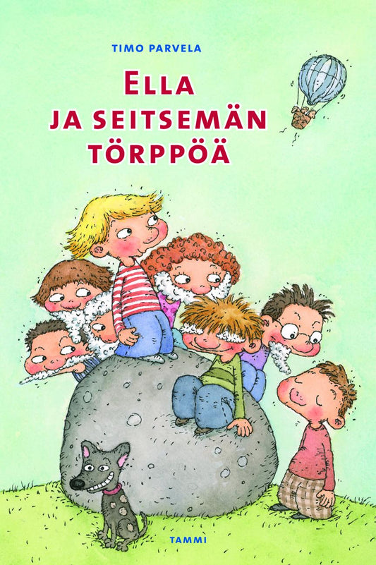 Etukansi. Timo Parvela. Ella ja seitsemän törppöä.