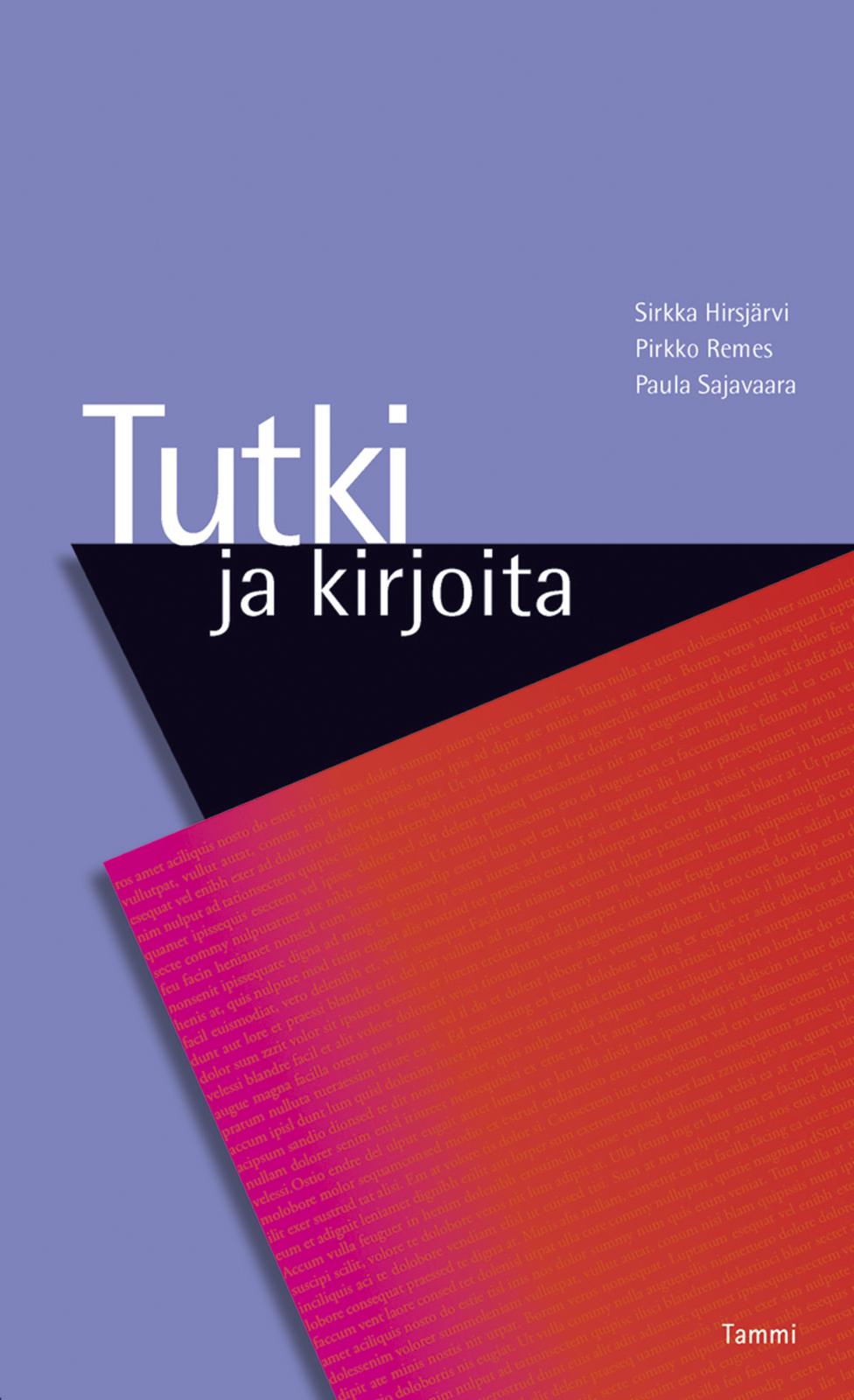 Tutki ja kirjoita