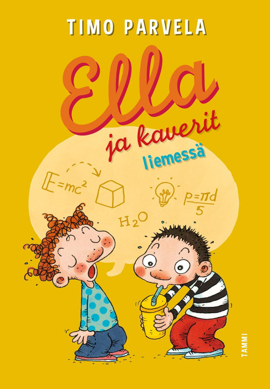 Etukansi. Timo Parvela. Mervi Lindman. Ella ja kaverit liemessä.
