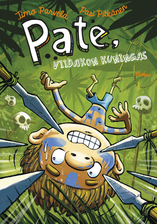 Etukansi. Timo Parvela. Pasi Pitkänen. Pate, viidakon kuningas.