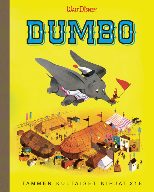 Etukansi. Disney. Dumbo. TKK 218.