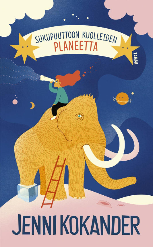 Etukansi. Jenni Kokander. Sukupuuttoon kuolleiden planeetta.