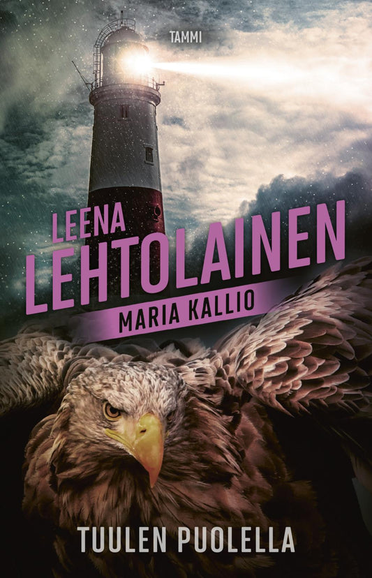 Etukansi. Leena Lehtolainen. Tuulen puolella.