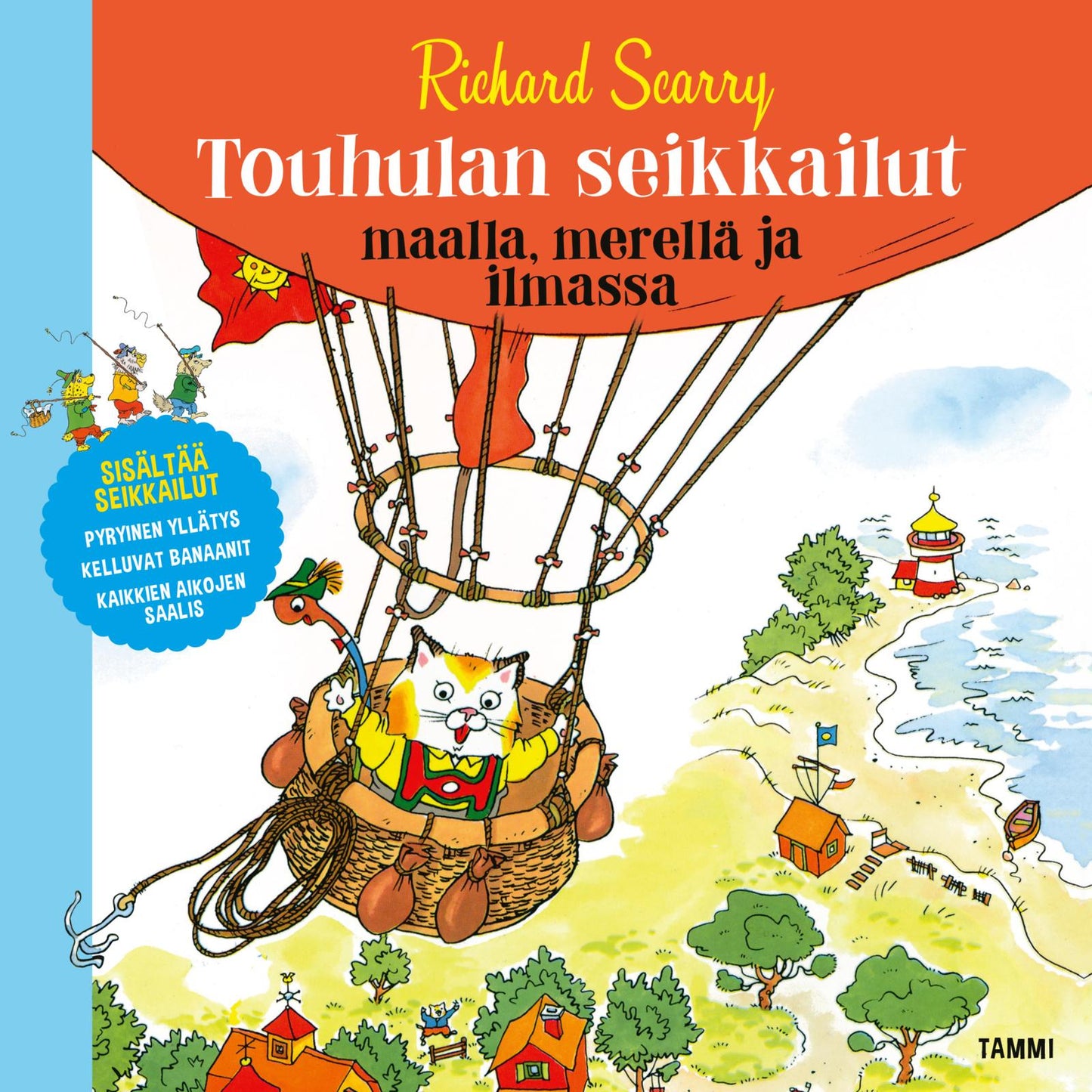 Touhulan seikkailut maalla, merellä ja ilmassa
