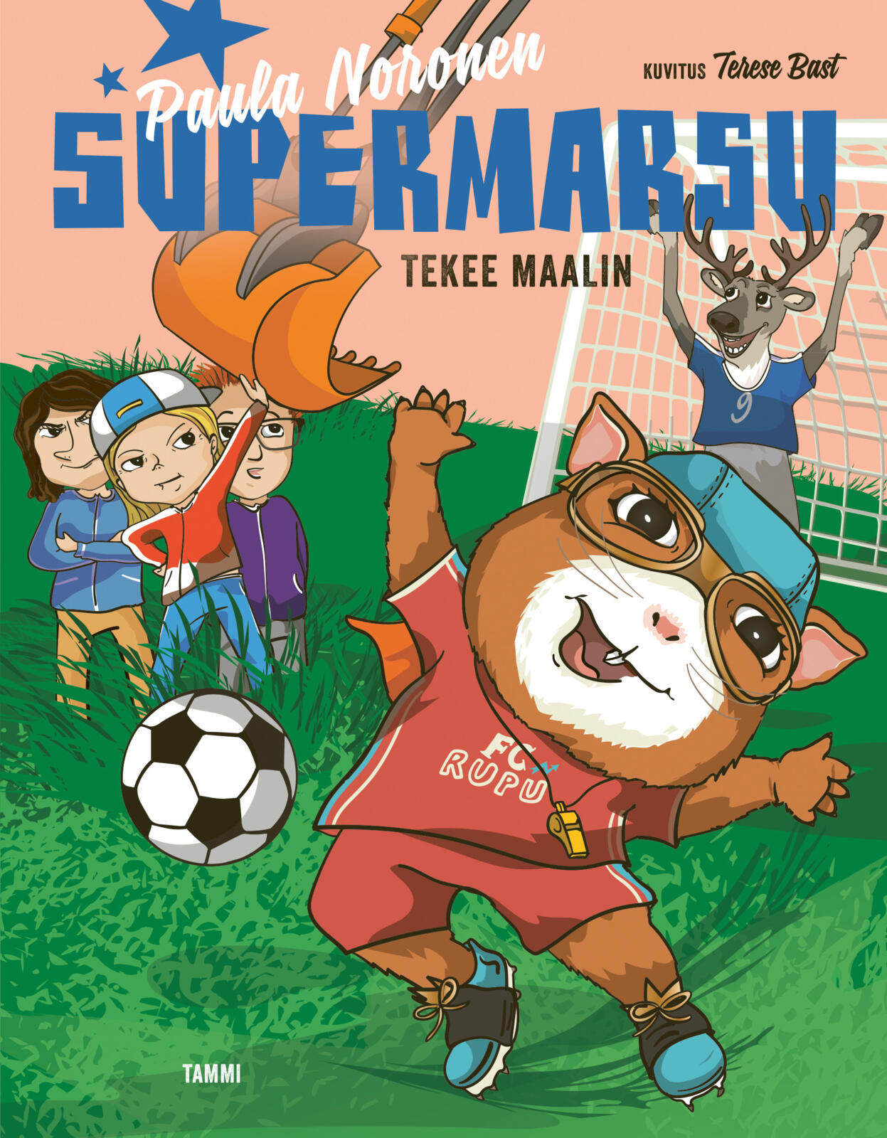 Supermarsu tekee maalin