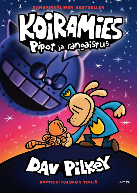 Etukansi. Dav Pilkey. Dav Pilkey. Koiramies Pipot ja rangaistus.