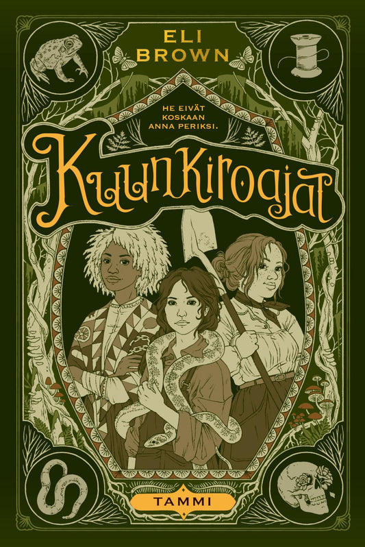 Etukansi. Eli Brown. Karin Rytter. Kuunkiroajat.